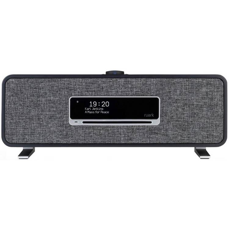 Ruark Audio compact music system satin charcoal - British product