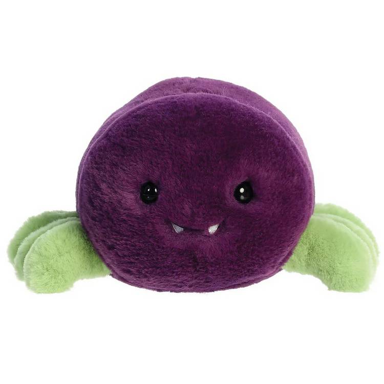 Spudsters Syd Spider purple potato plush toy, UK version