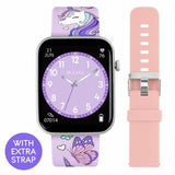 Tikkers kids smart watch purple series 13, imported from the UK