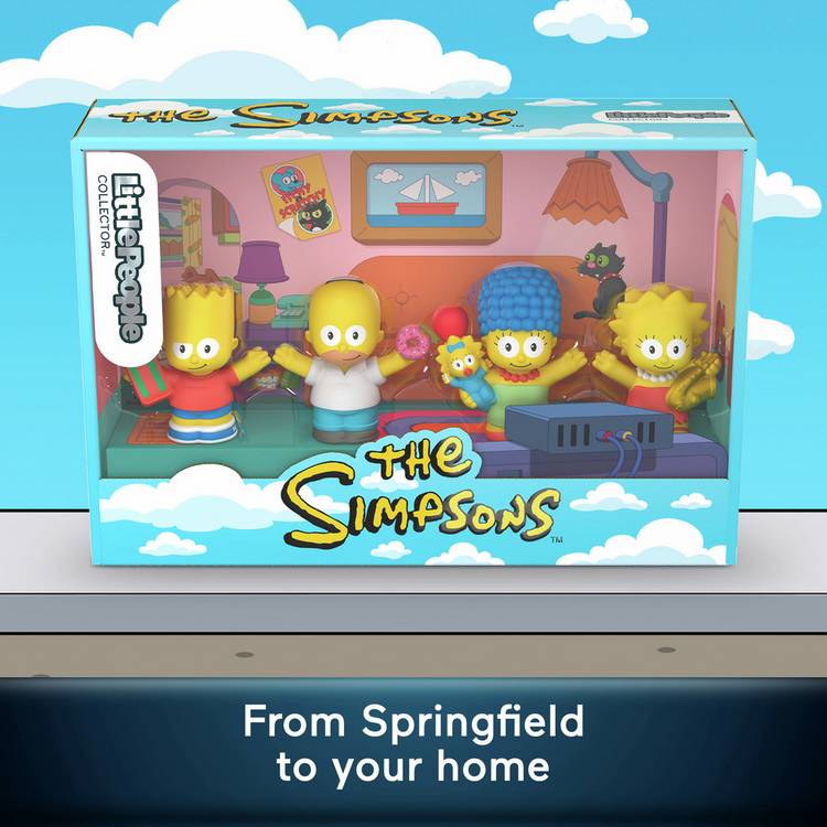 Little People Simpsons collector set, UK version