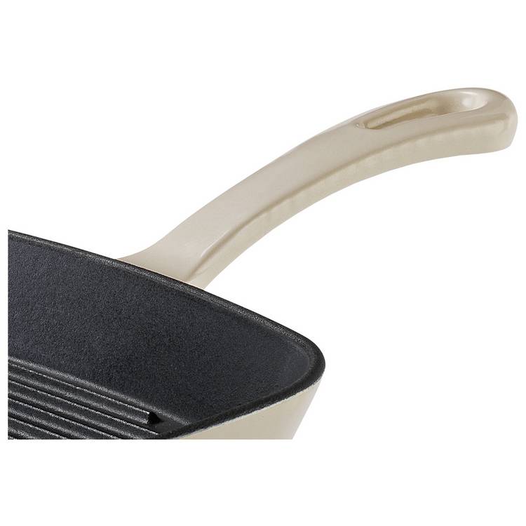 Habitat cream cast iron griddle pan 23cm - British product