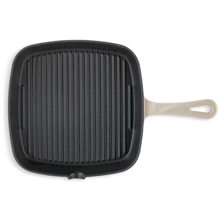 Habitat cream cast iron griddle pan 23cm - British product