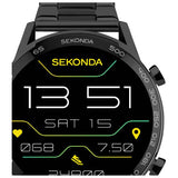 Sekonda Active Plus smart watch black stainless steel, UK version