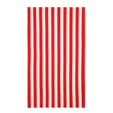 Habitat stripe XL beach towel red and white - British product
