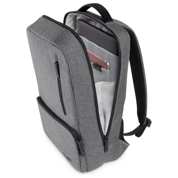 Belkin Classic Pro 15.6 inch laptop backpack grey - British product