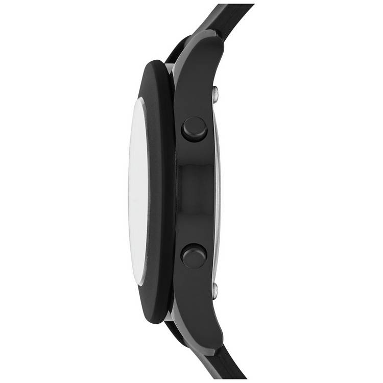 Skechers Rosencrans digital watch black silicone strap UK version