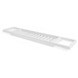 Habitat white bamboo bath bridge H4xW76xD15cm, imported from the UK