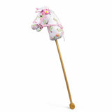 BIGJIGS Toys Floral Hobby Horse, imported from the UK