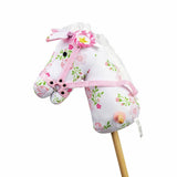 BIGJIGS Toys Floral Hobby Horse, imported from the UK