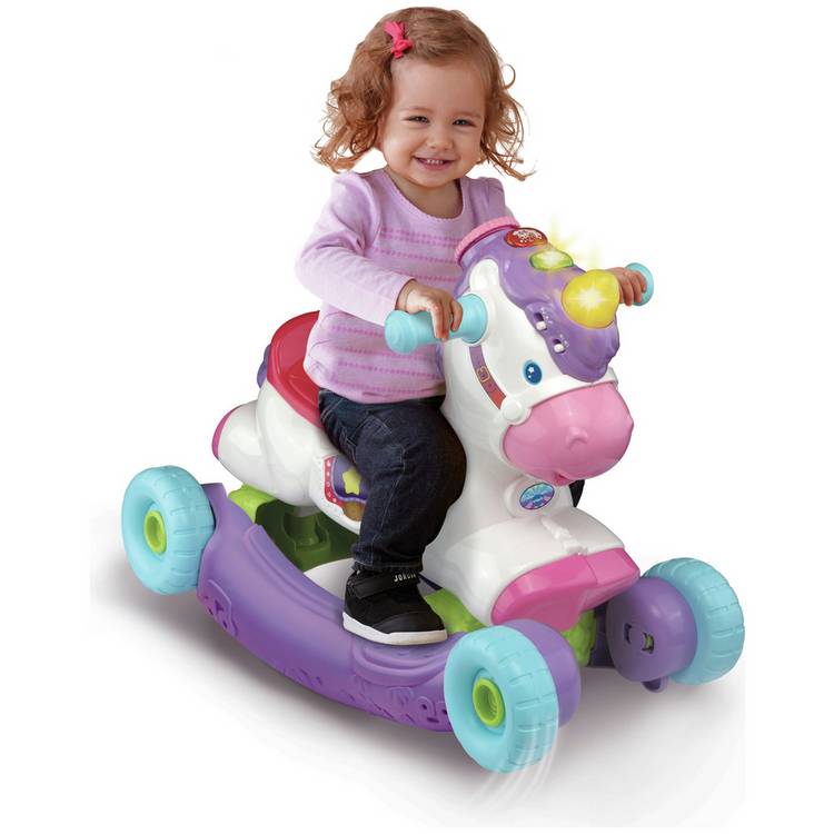 VTech Rock And Ride Unicorn toddler toy (British brand)