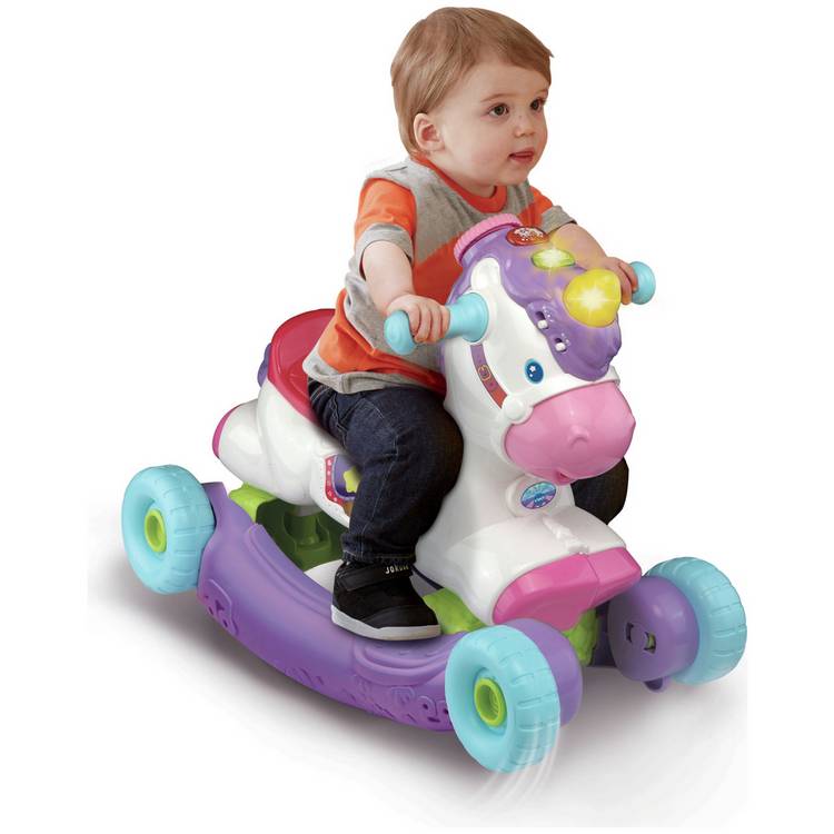 VTech Rock And Ride Unicorn toddler toy (British brand)