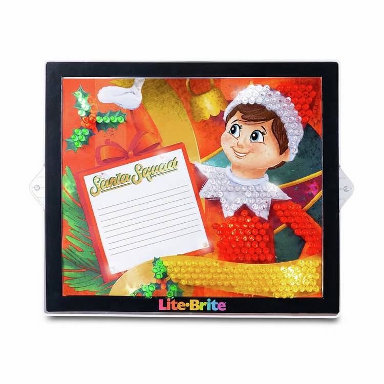 Lite Brite ColorPOP Elf on the Shelf activity toy - British product