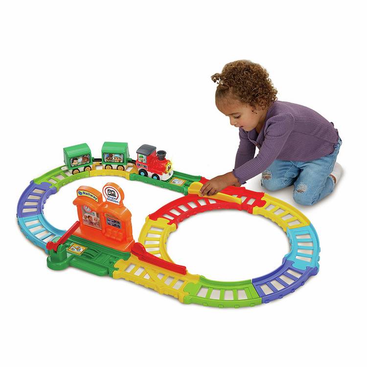 Vtech Toot-Toot Drivers Chug & Learn Train Playset (British brand)
