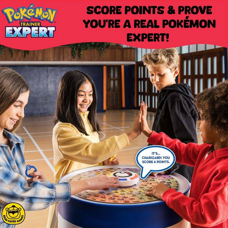 Pokémon Trainer Expert Game board game featuring 151 Kanto Pokémon, UK version