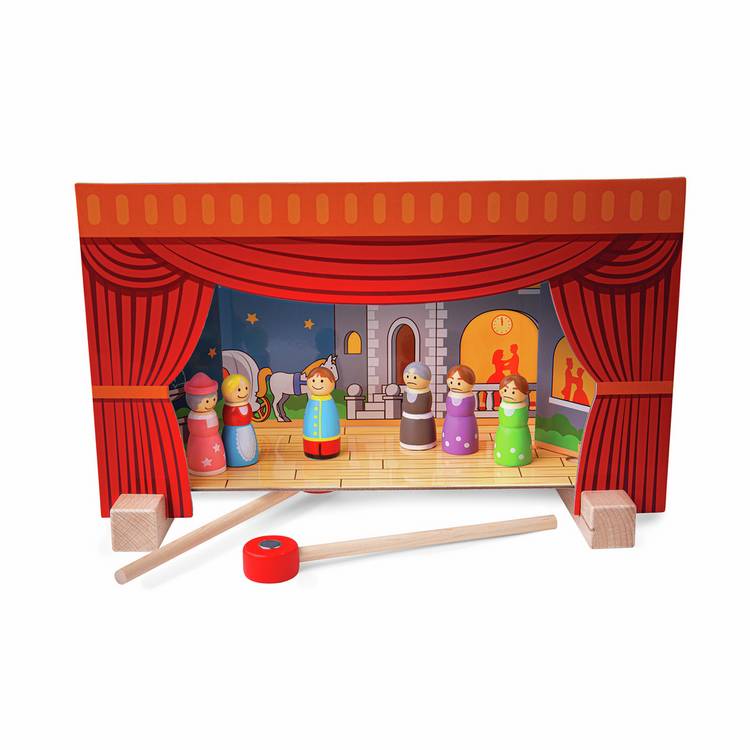 Bigijg Toys Magnetic Play Theatre set, UK version
