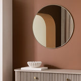 Habitat gold rope twist round wall mirror 60x60cm, UK version