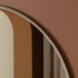 Habitat gold rope twist round wall mirror 60x60cm, UK version