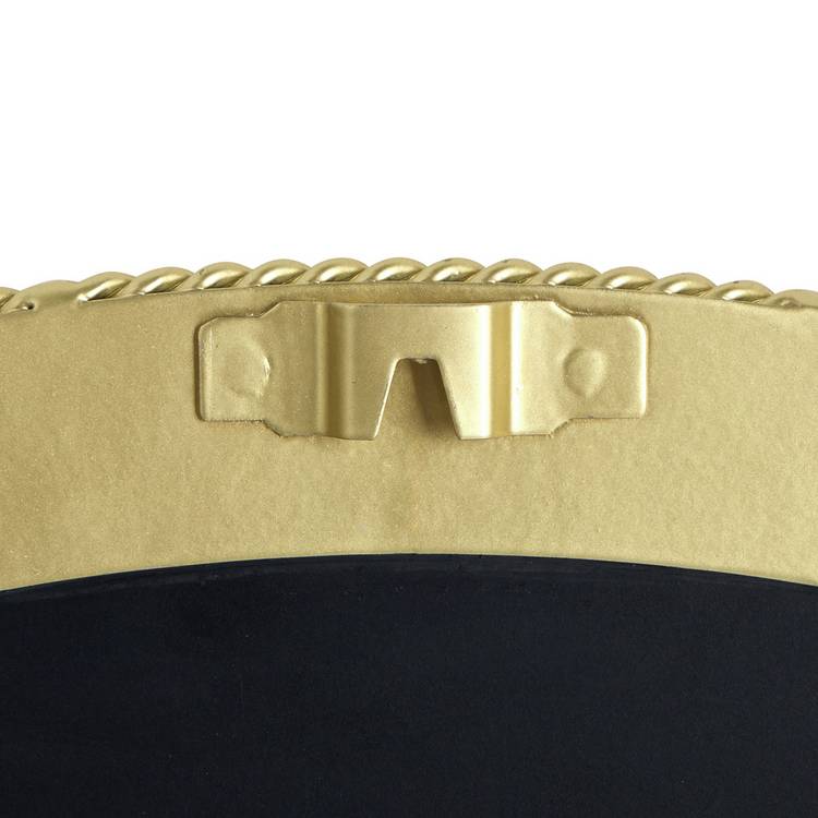 Habitat gold rope twist round wall mirror 60x60cm, UK version