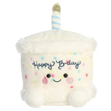Aurora Palm Pals birthday cake soft toy (British brand)