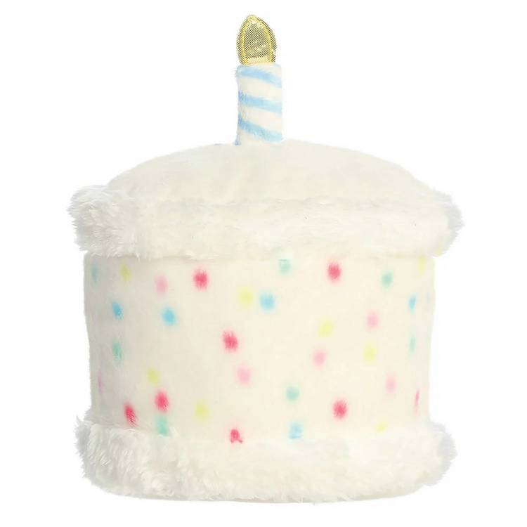 Aurora Palm Pals birthday cake soft toy (British brand)