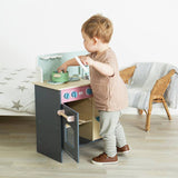 BIGJIGS Simply Scandi wooden kitchen toy H60cm - British product