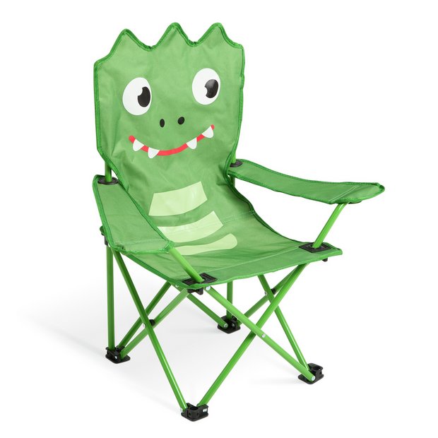 Pro Action dinosaur folding kids camping chair (British brand)