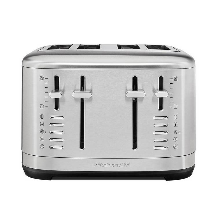 KitchenAid 4 Slice Toaster stainless steel, imported from the UK