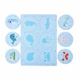 Chad Valley magnetic jigsaw daily routine, UK version