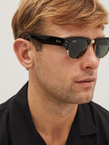 Ray-Ban Black Mega Clubmaster sunglasses, UK version