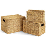 Habitat water hyacinth storage boxes pack of 3, imported from the UK