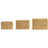 Habitat water hyacinth storage boxes pack of 3, imported from the UK