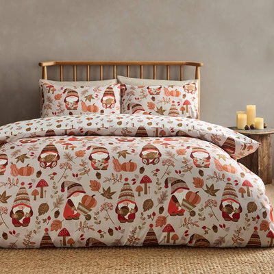 Argos Catherine Lansfield Woodland Gonks Beige Bedding Set Single- Buy online at McGrocer