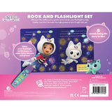 Gabby's Dollhouse interactive book and flashlight set, UK version
