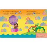 Gabby's Dollhouse interactive book and flashlight set, UK version