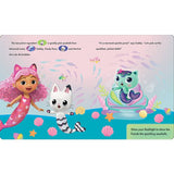 Gabby's Dollhouse interactive book and flashlight set, UK version