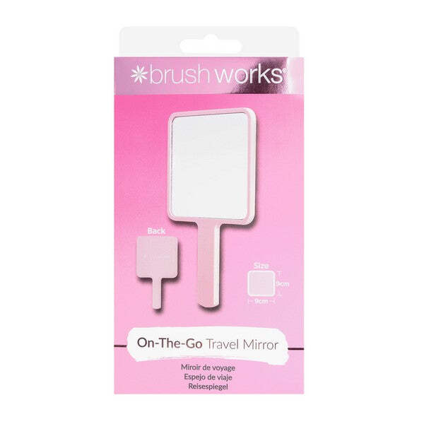 Brushworks On-The-Go Travel Makeup Mirror - British product
