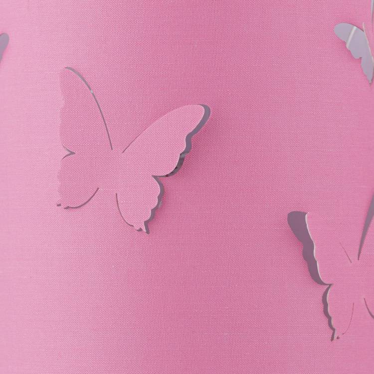Argos Home pink butterfly cutout table lamp H25cm - British product