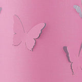 Argos Home pink butterfly cutout table lamp H25cm - British product