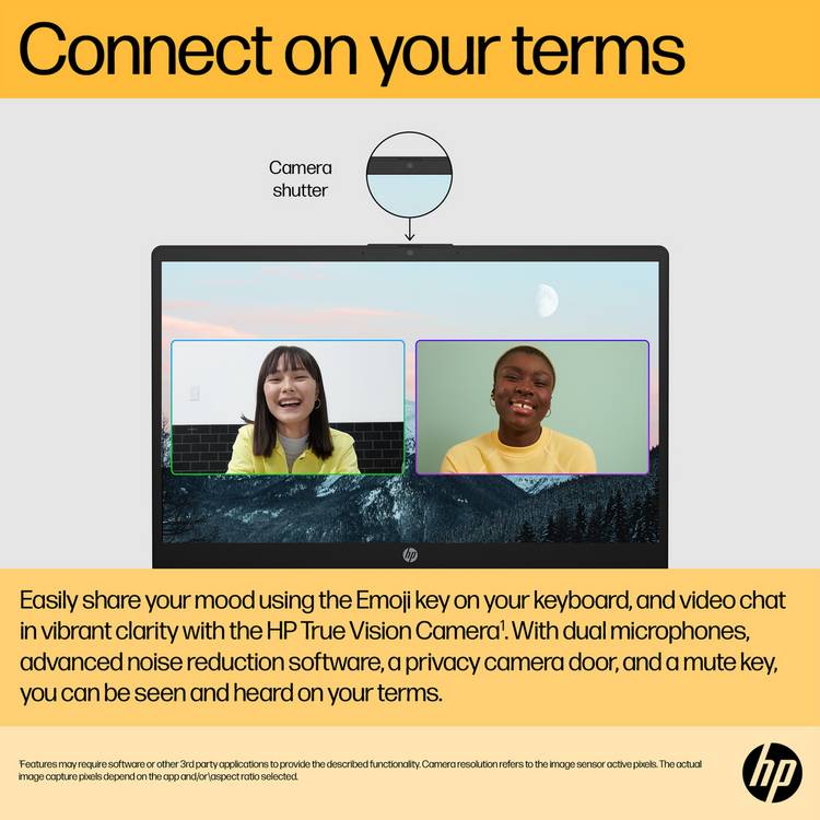 HP 15.6 inch laptop AMD Ryzen 5 8GB RAM 512GB SSD, imported from the UK