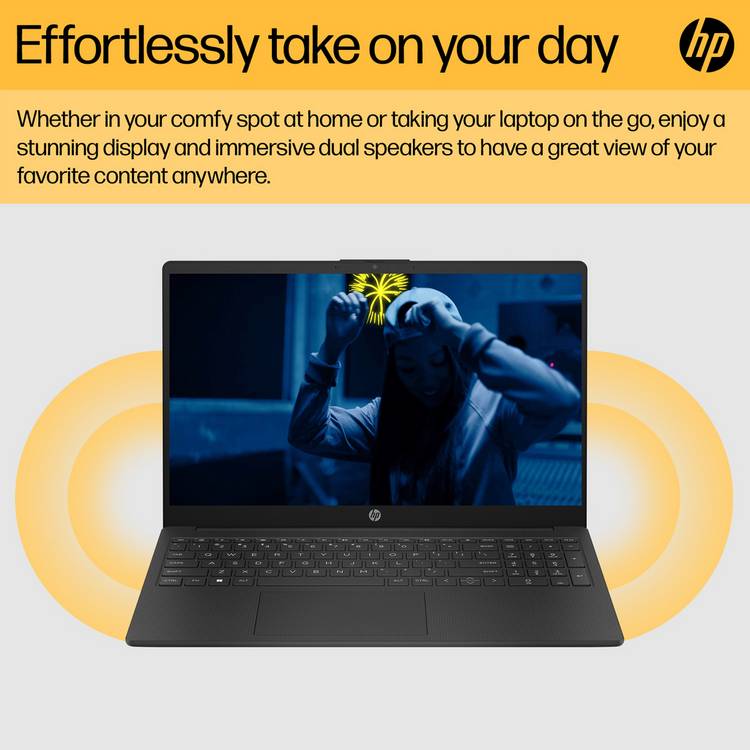 HP 15.6 inch laptop AMD Ryzen 5 8GB RAM 512GB SSD, imported from the UK