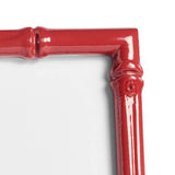 Habitat bamboo effect red picture frame 5x7, imported from the UK