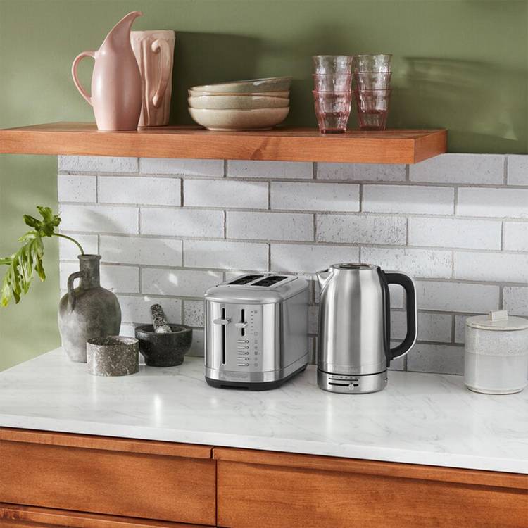 KitchenAid toaster stainless steel 2 slice, UK version