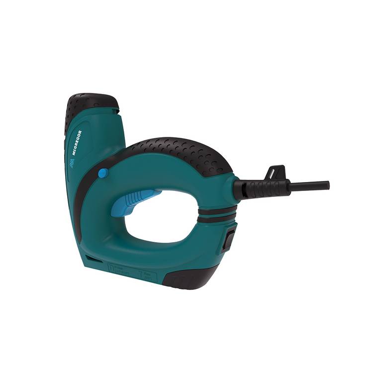 McGregor electric 3-in-1 nail and staple gun, imported from the UK