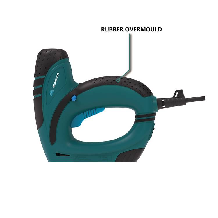 McGregor electric 3-in-1 nail and staple gun, imported from the UK