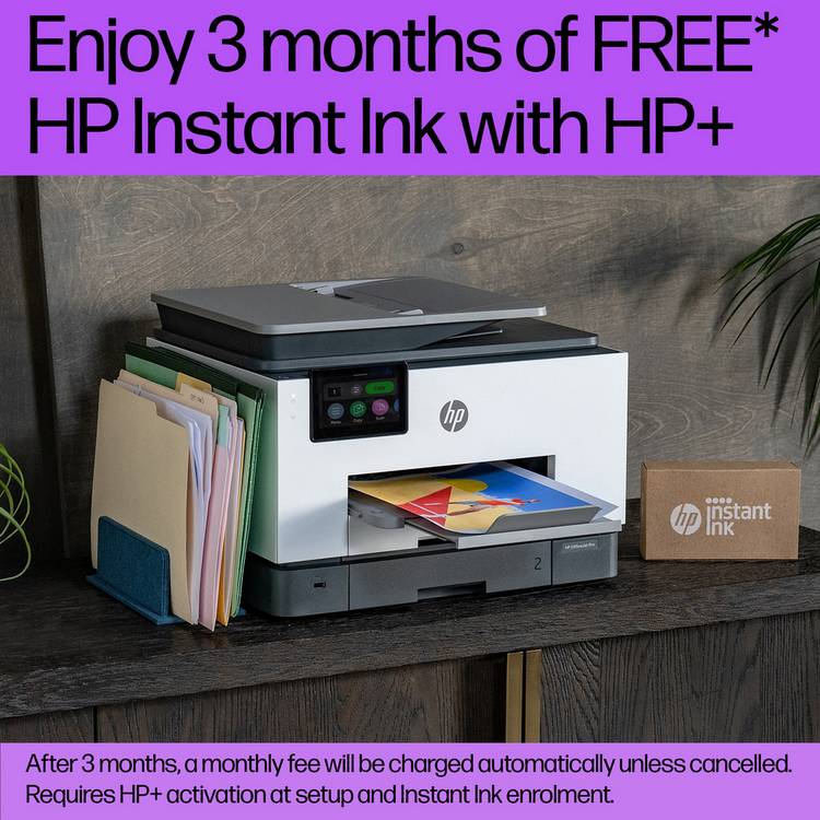 HP OfficeJet 9132e all-in-one printer, imported from the UK