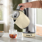 KitchenAid variable temperature kettle cream 1.7L, UK version