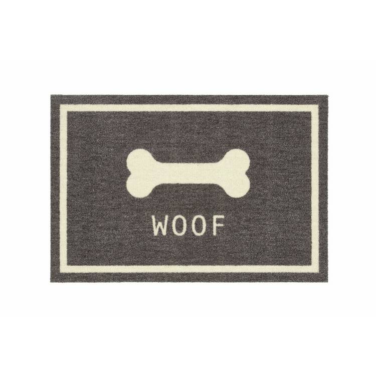 Howler N Scratch Woof Brown doormat 50x75cm, UK version