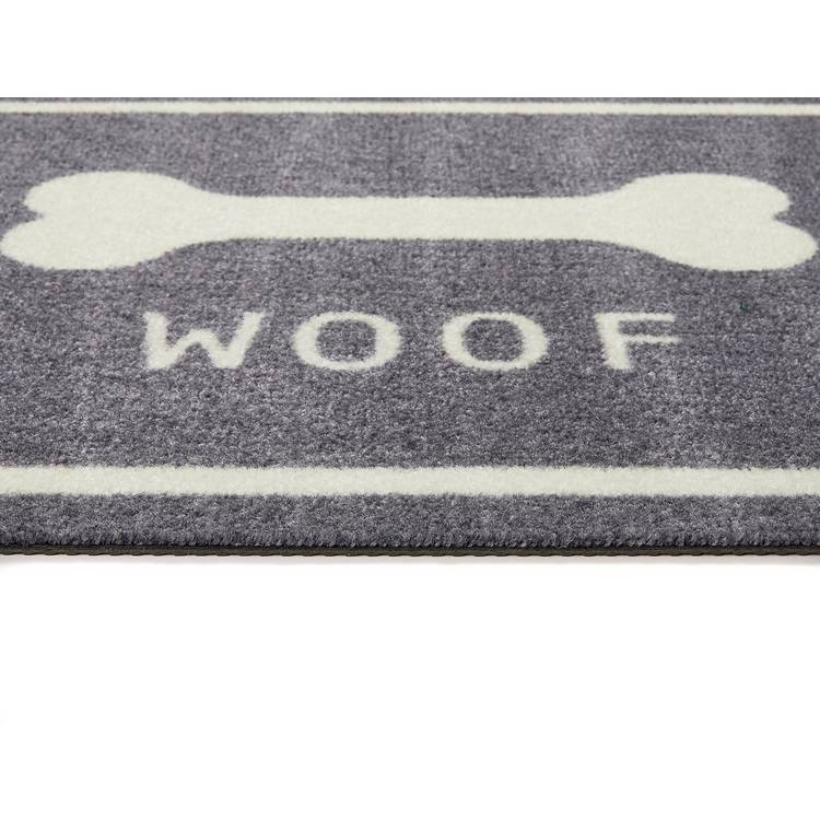 Howler N Scratch Woof Brown doormat 50x75cm, UK version