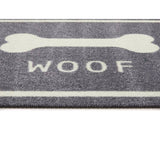 Howler N Scratch Woof Brown doormat 50x75cm, UK version