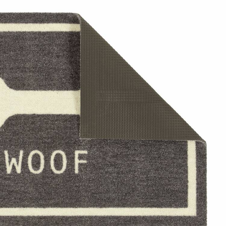 Howler N Scratch Woof Brown doormat 50x75cm, UK version